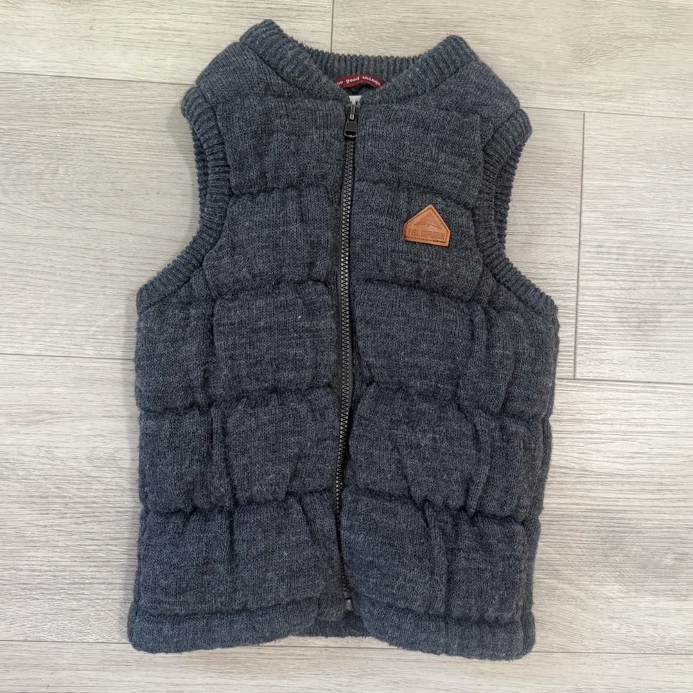 Zara Vest Gray Boys 2-3 Years